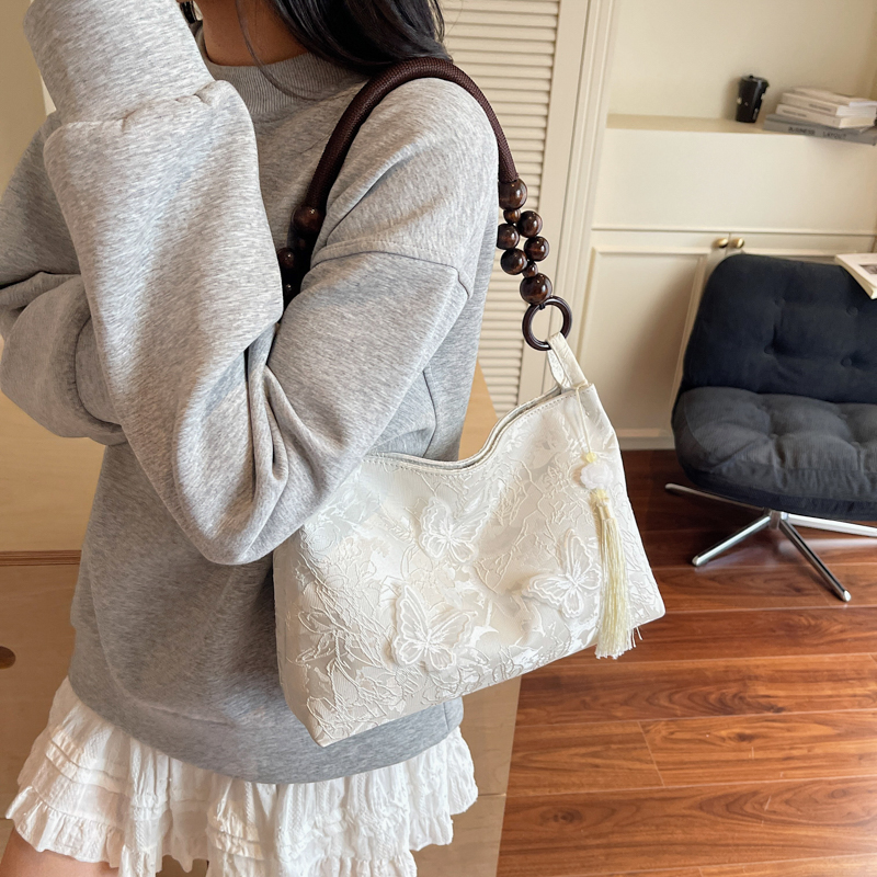 Embroidery Ideas For Bags - New Elegant Ladies Handbag Nylon Shoulder