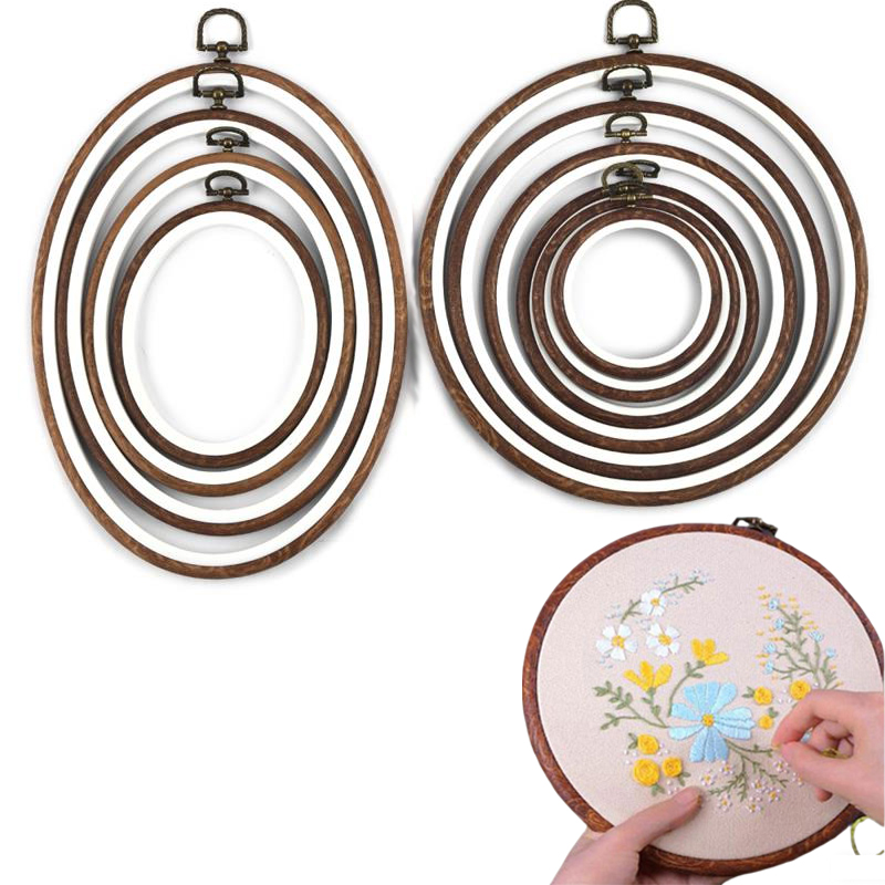 Stitch Marker Ring - 10PCS Sewing Tool Round Oval Imitation