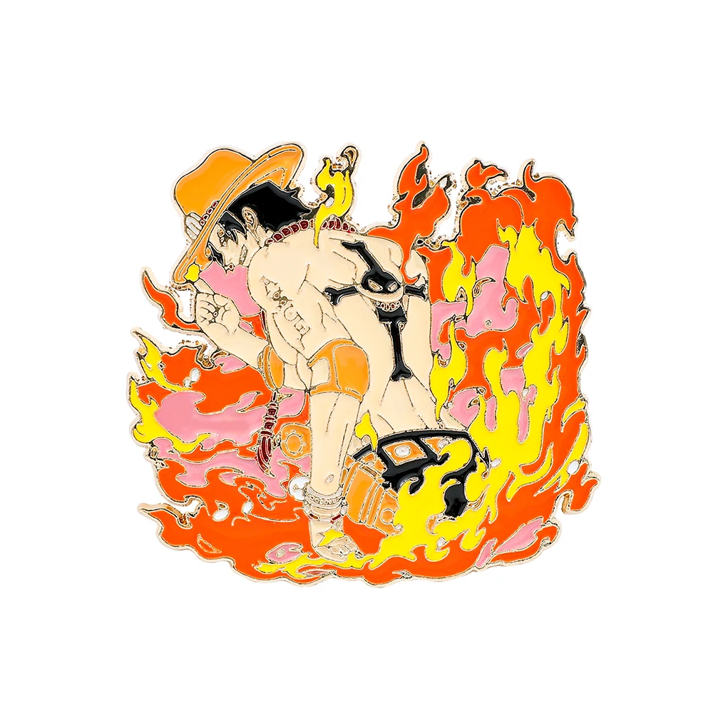 Embroidery Wallpaper - 1 Pc Classics Anime Brooch Personality