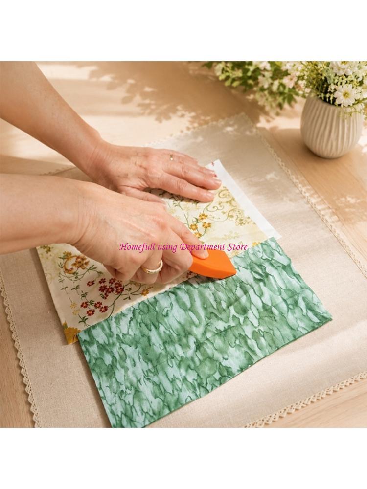 Embroidery Guide Paper - Seam Pressing Tool Hand Guide for
