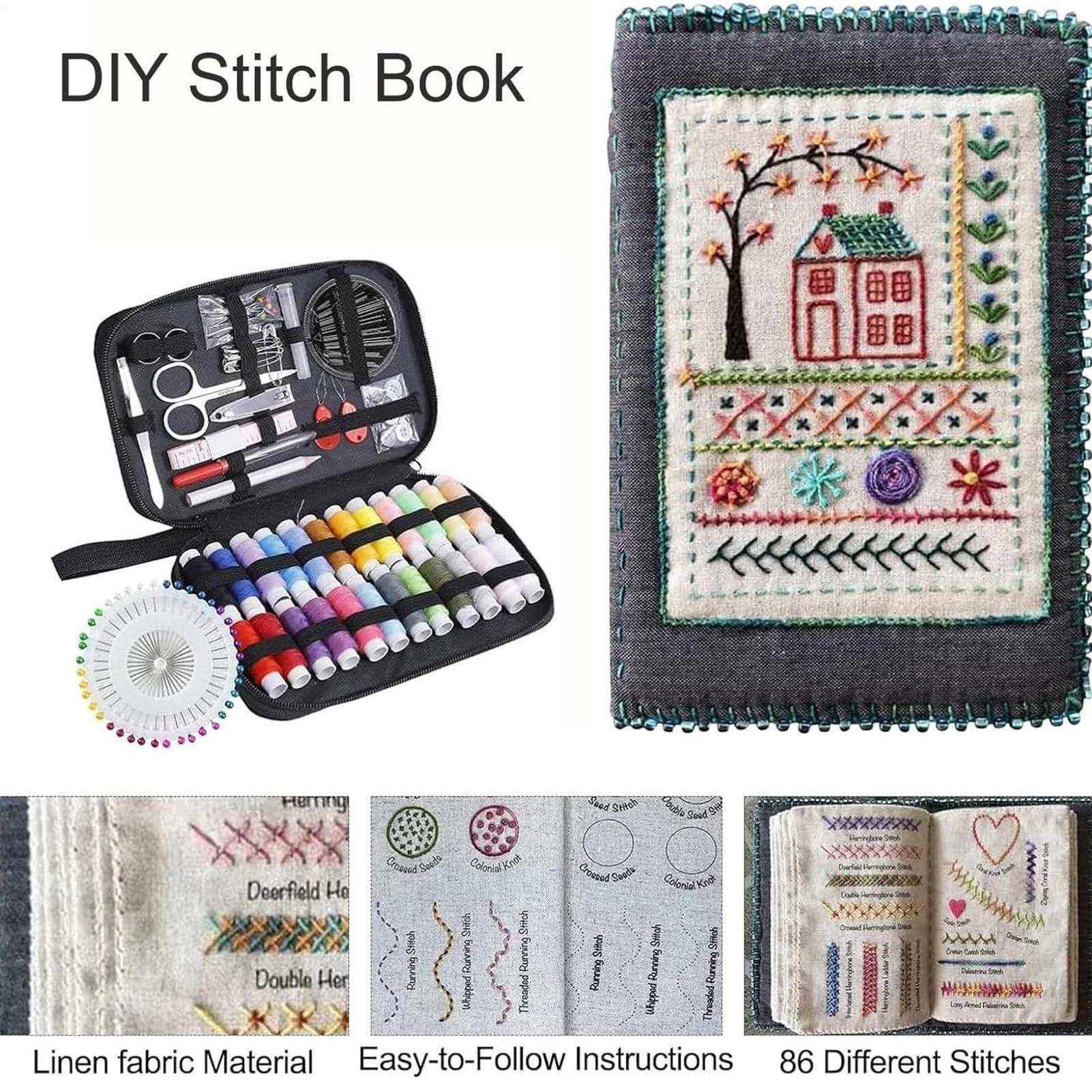 Embroidery Stitch Book For Beg - Embroidery Guide Paper recension och pris