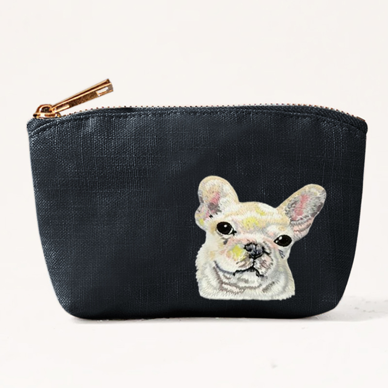 2026 new cute cat dog embroide - Embroidery Wallet recension och pris