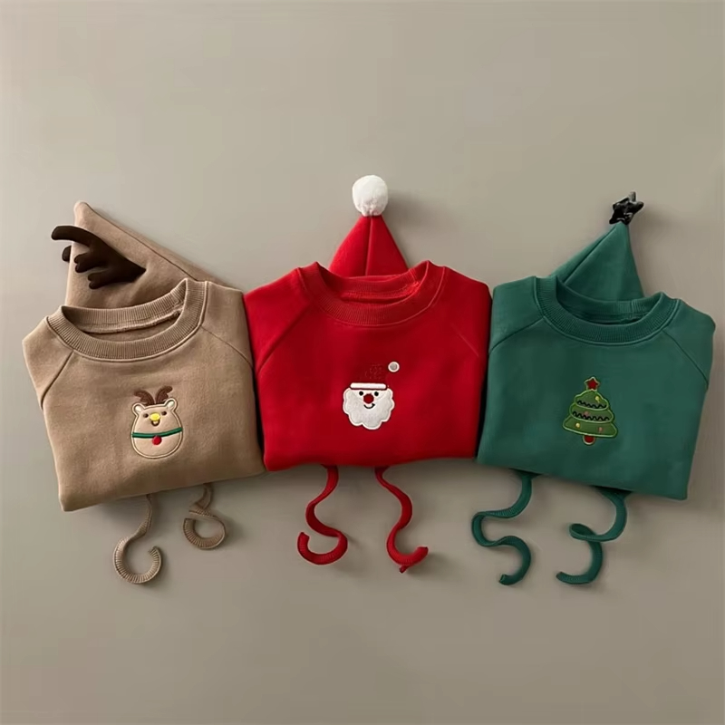 Baby Christmas Romper with Hat - Embroidery Xmas Tree recension och pris