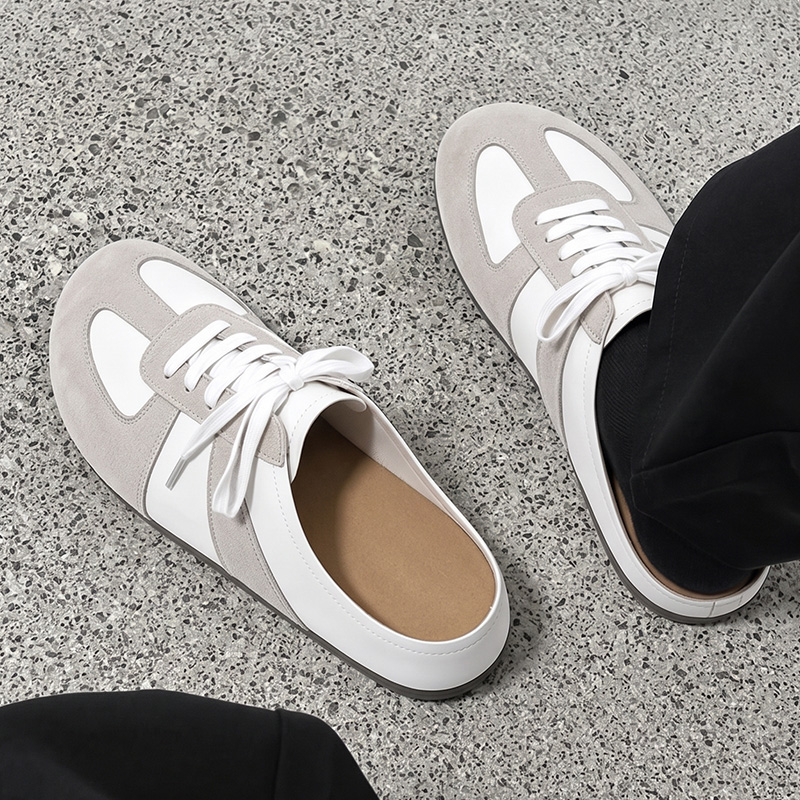 Men's Mule Shoes Sports Round  - Embroidery Garments recension och pris