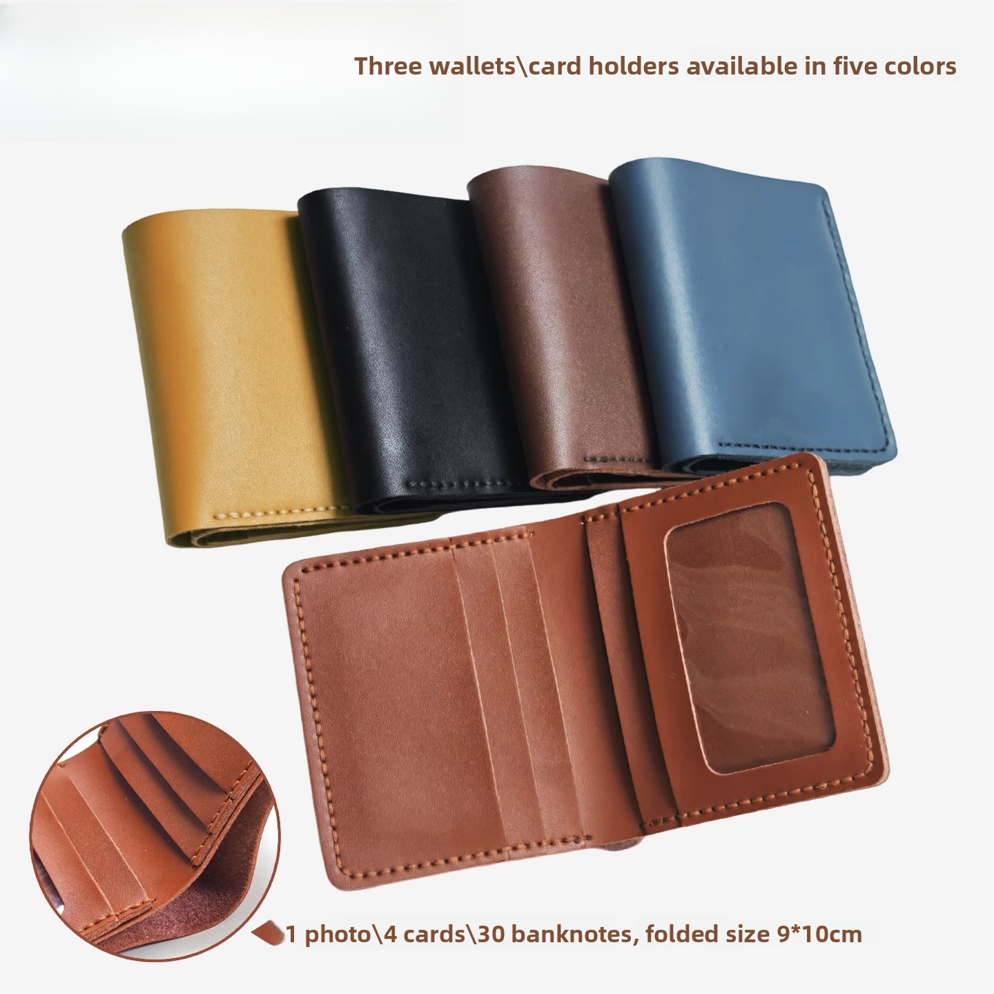 Custom Genuine Leather Wallet  - Embroidery Wallet recension och pris