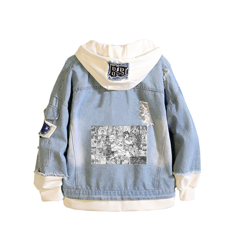 The Promised Neverland Anime J - Embroidery Jacket Jeans recension och pris