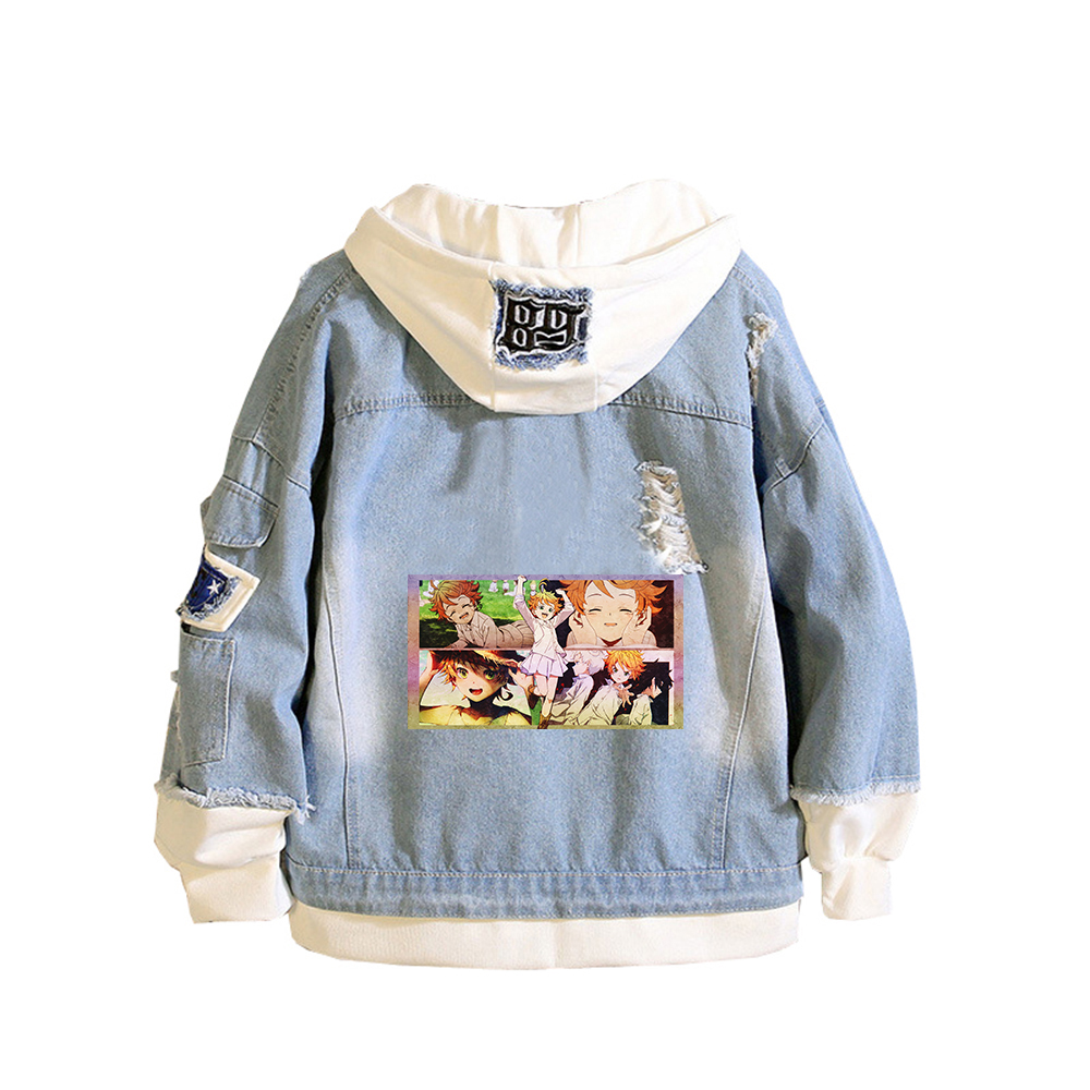 The Promised Neverland Anime J - Embroidery Jacket Jeans recension och pris