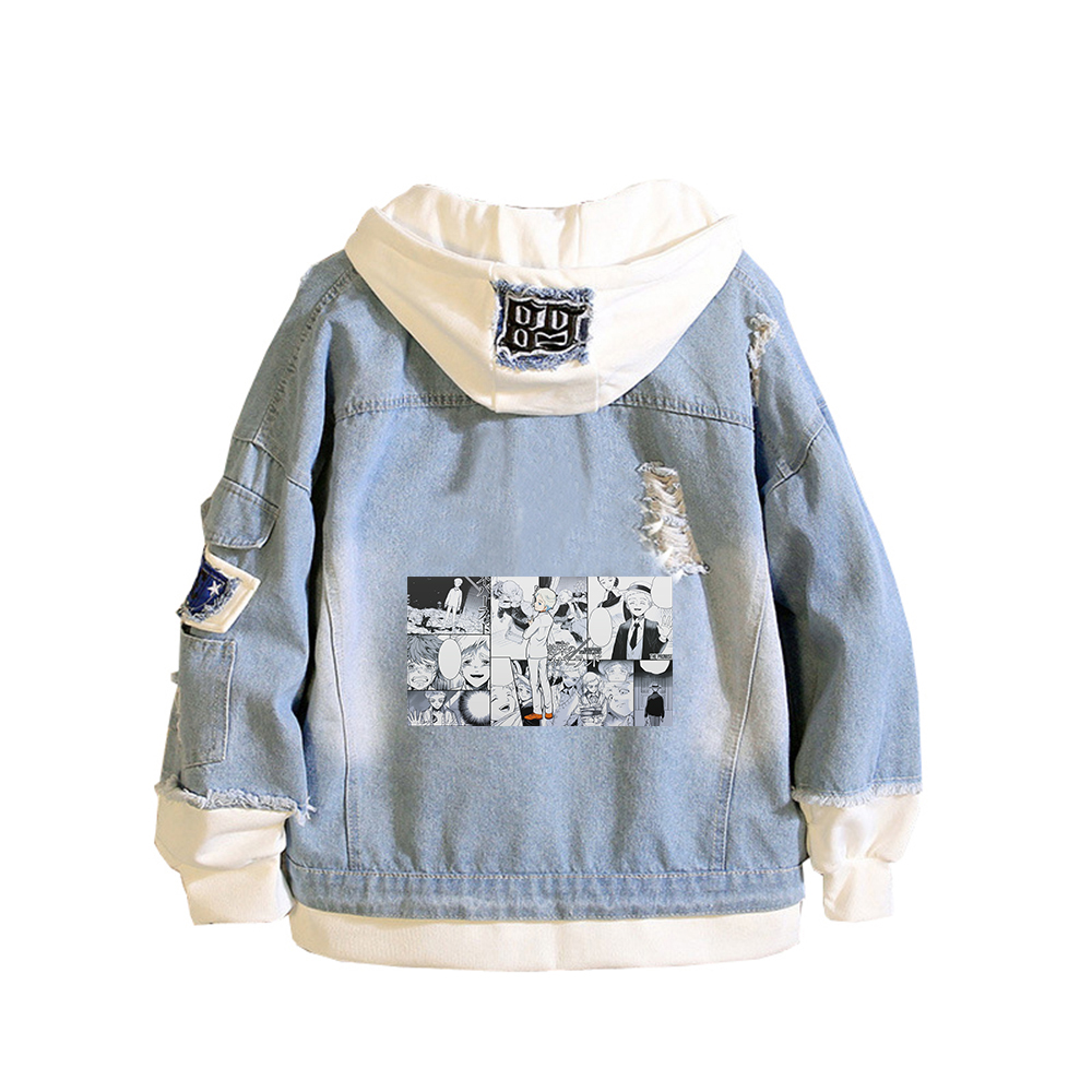 The Promised Neverland Anime J - Embroidery Jacket Jeans recension och pris