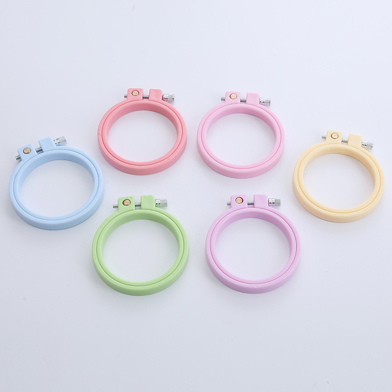 DIY ABS Plastic Embroidery Hoo - Stitch Marker Ring recension och pris