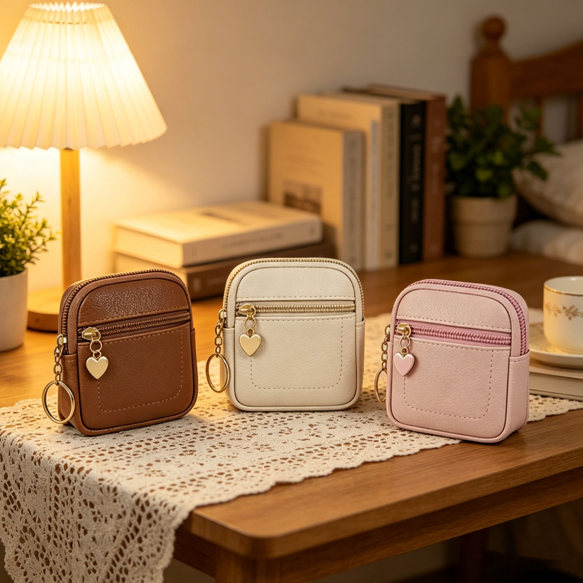 New Coin Purse Portable Wrist  - Embroidery Wallet recension och pris