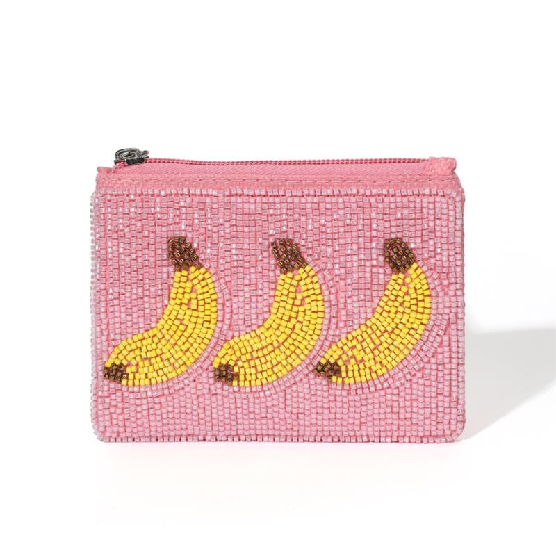 Bohemian Banana Palm Tree Coin - Embroidery Wallet recension och pris