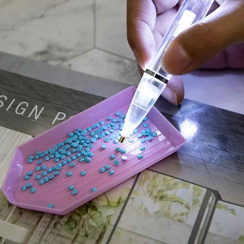 LED Light Diamond Painting Pen - Embroidery Garments recension och pris