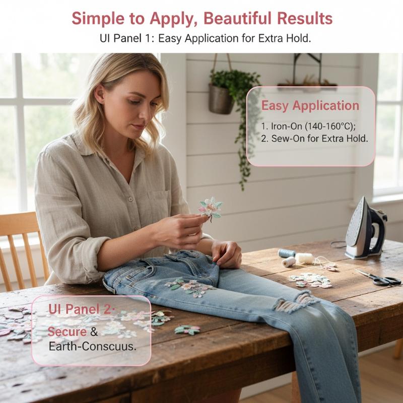 1Pcs Jacket Jeans Craft Access - Embroidery Jacket Jeans recension och pris