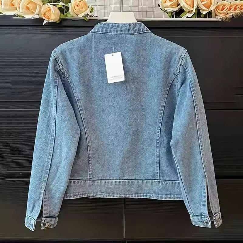 2025 Spring Autumn New Fashion - Embroidery Jacket Jeans recension och pris