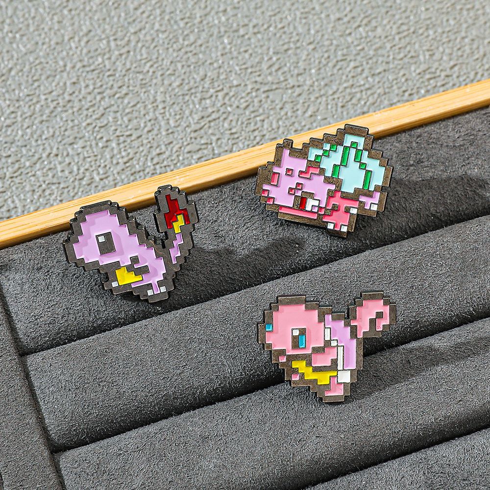Pixel Mosaic Pokemon Metal Ena - Embroidery Wallpaper recension och pris
