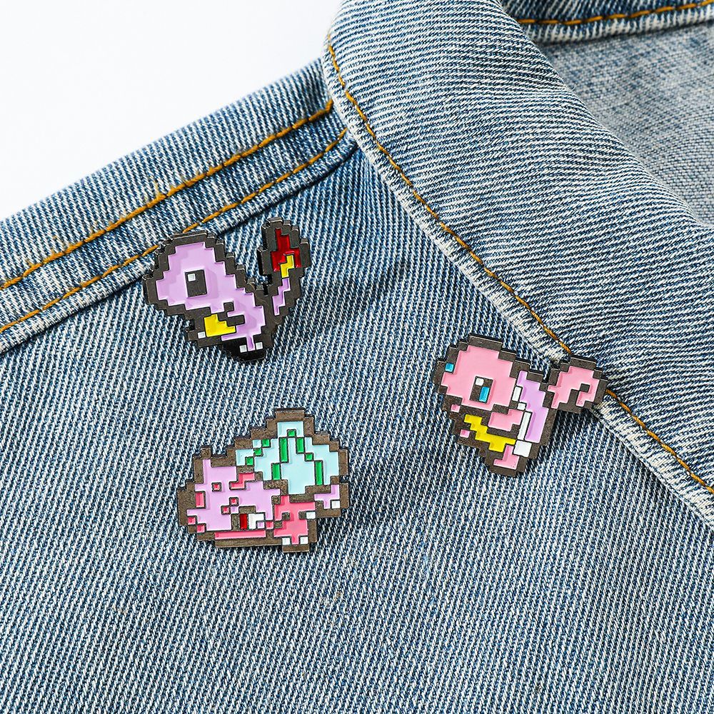 Pixel Mosaic Pokemon Metal Ena - Embroidery Wallpaper recension och pris