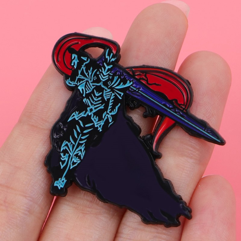 Dark Tone Shadow Monster Sword - Embroidery Wallpaper recension och pris