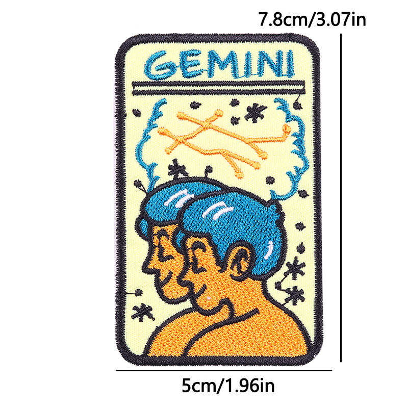 Zodiac Constellation Iron On P - Embroidery Ideas For Bags recension och pris