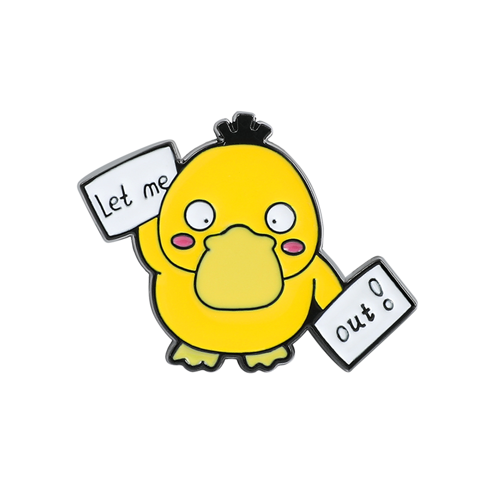 1 Pc ​Anime Duckling Brooch Ca - Embroidery Wallpaper recension och pris