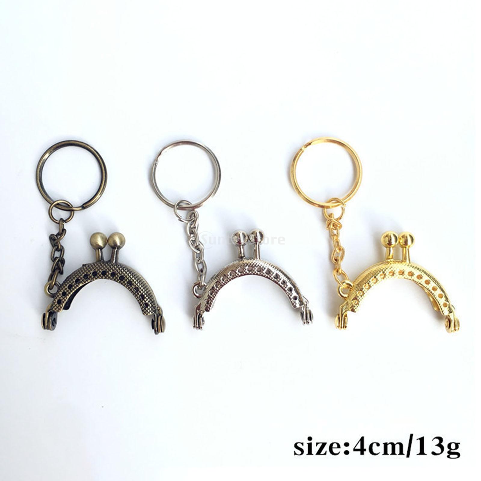 10 Pieces Bag Kiss Clasp Lock  - Embroidery Wallet recension och pris