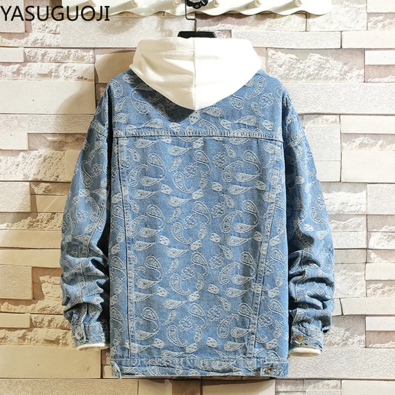 New 2025 Spring Japanese Vinta - Embroidery Jacket Jeans recension och pris