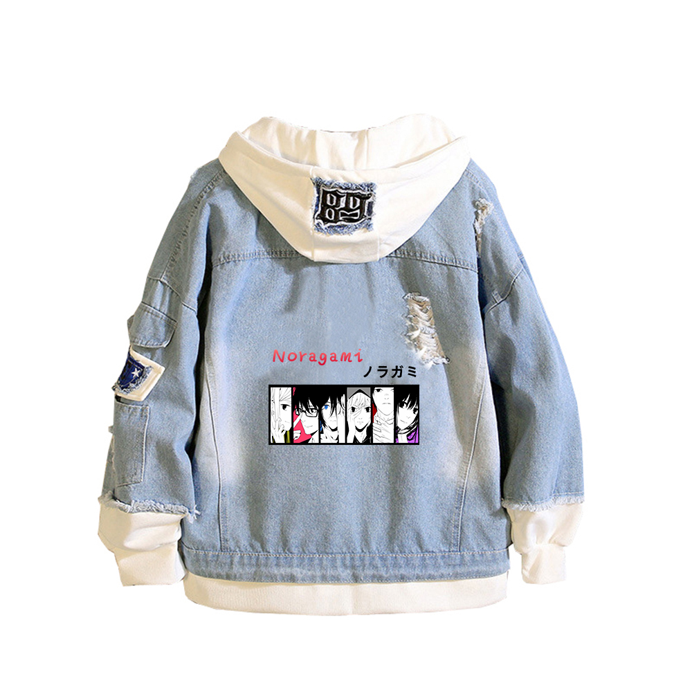 Noragami ARAGOTO Print Women D - Embroidery Jacket Jeans recension och pris