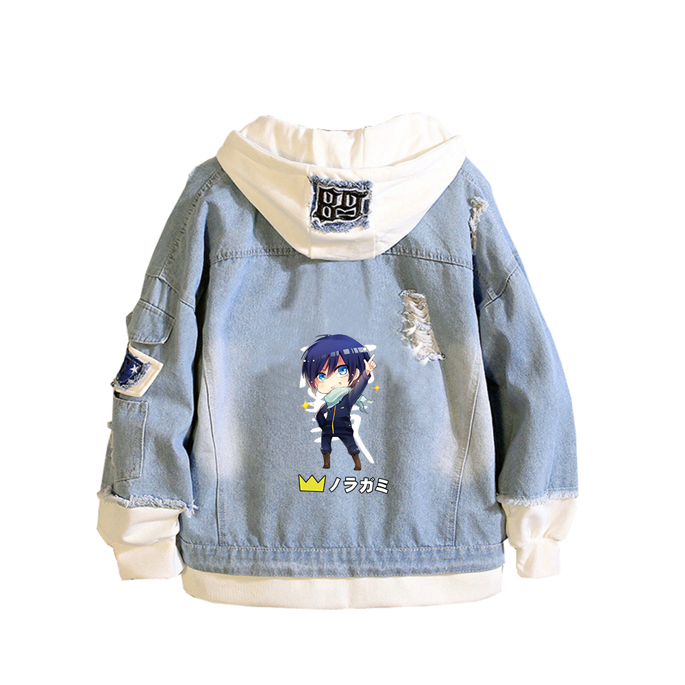 Noragami ARAGOTO Print Women D - Embroidery Jacket Jeans recension och pris