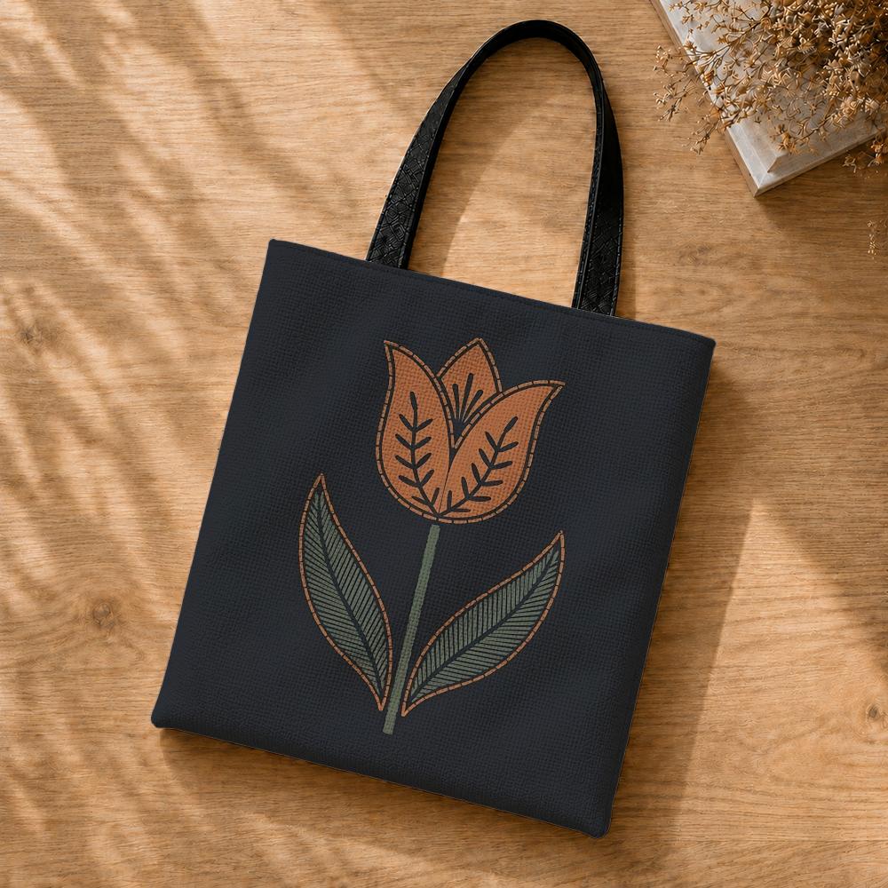 Retro floral embroidery effect - Embroidery Effect Canva recension och pris