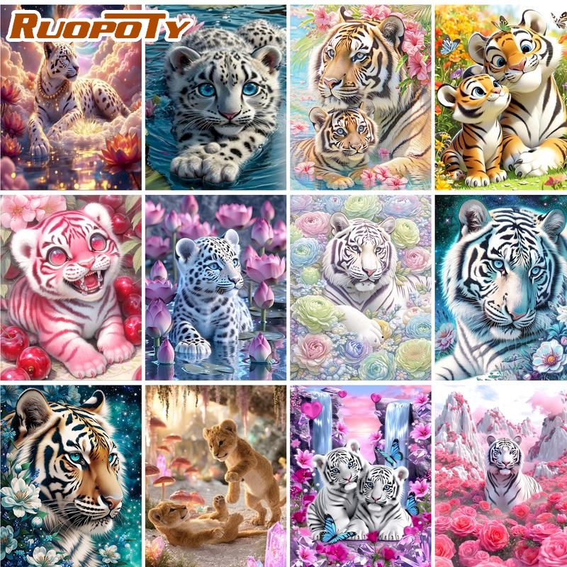 RUOPOTY Diamond Painting Kits  - Embroidery Ideas For Bags recension och pris