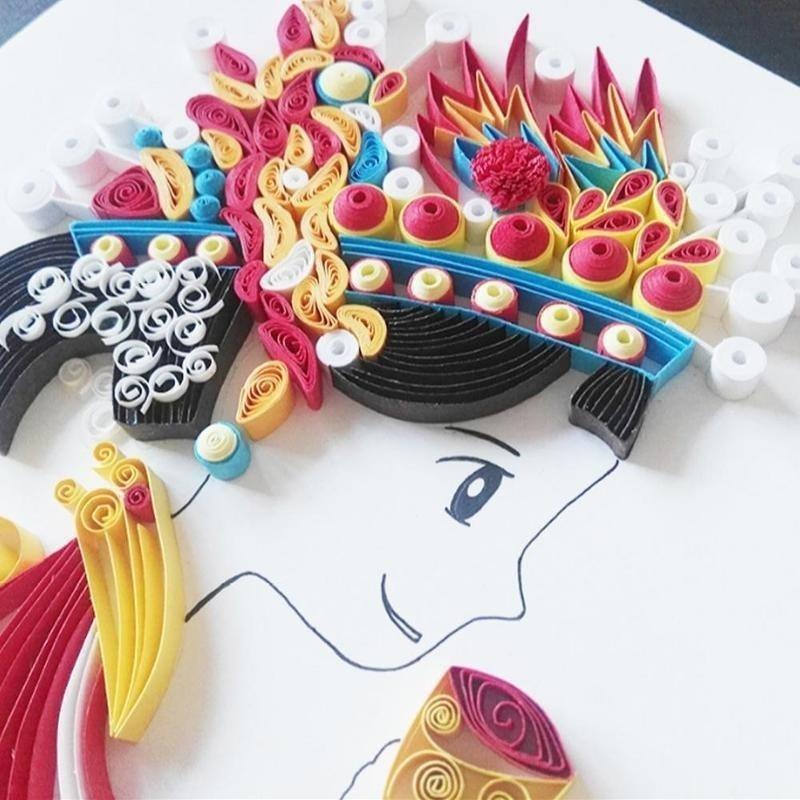 New Creative Handmade Craft Gr - Embroidery Guide Paper recension och pris