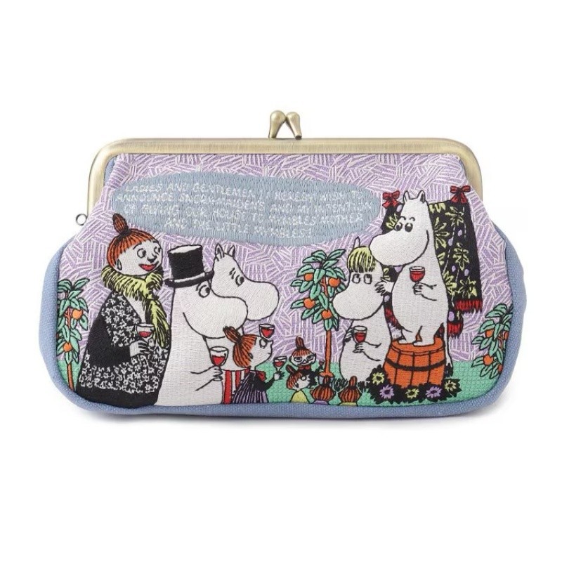 Hot Anime Moomin Kawaii Series - Embroidery Wallet recension och pris