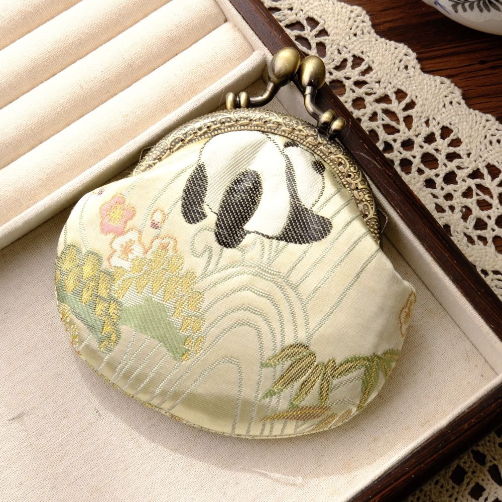Anti-lost Kiss Lock Coin Purse - Embroidery Wallet recension och pris