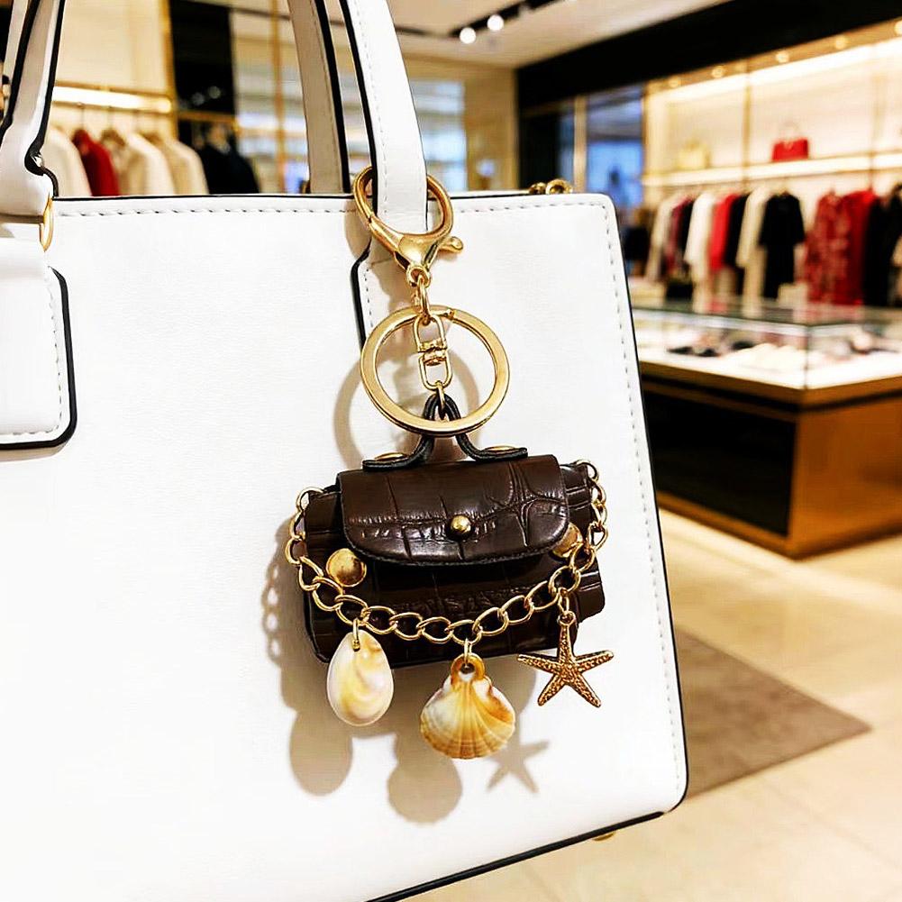 Luxury Mini Bag Keychain Decor - Embroidery Wallet recension och pris