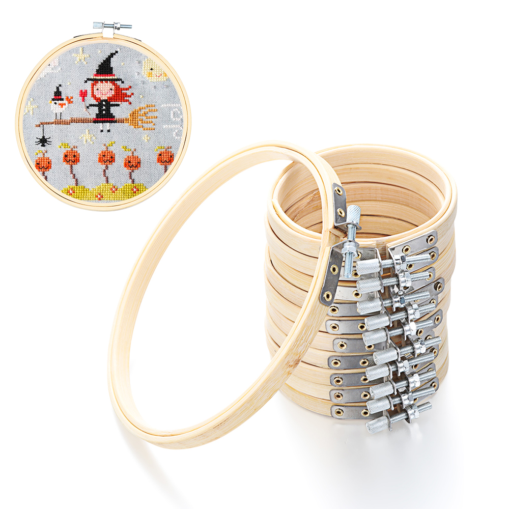 8/10/13/15/18/30cm Embroidery  - Stitch Marker Ring recension och pris