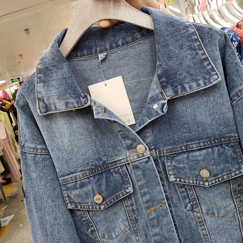 Vintage Blue Embroidery Sequin - Embroidery Jacket Jeans recension och pris